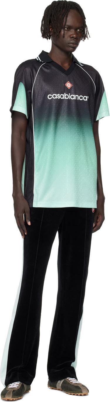 Dres Casablanca Casablanca Monogram Football Jersey Zelena | U-MPF25-JTP-375-01, 3