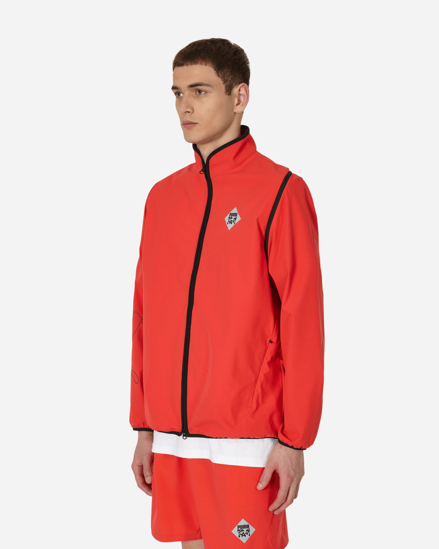 Jakna Puma x P.A.M. Zip-Off Jacket Rdeča | 538809-79, 1
