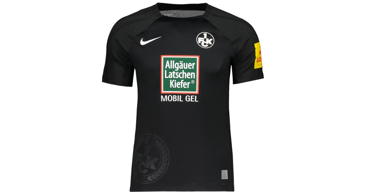 Dres Nike 1.FC Kaiserslautern​​​​​​​ Stadium 2023/24, Črna | fck2324dr0912-010, 1