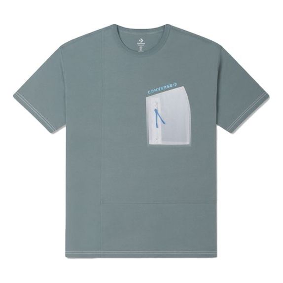 Majica Converse T-Shirt With Zip Pocket Zelena | 10025872-A03