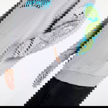 Pulover RIPNDIP RIPNDIP Alien Electric Hoodie Siva | RNDSUM25121, 2