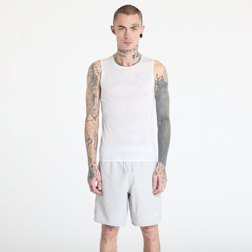 Majica brez rokavov Craft Craft Pro Dry Nanoweight Tank Top Bela | 1908850-900000