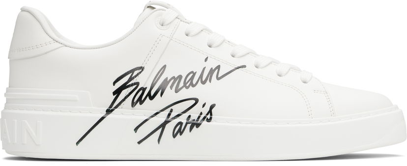 Superge in čevlji Balmain Balmain B-Court Bela | EM0VI288LIPB