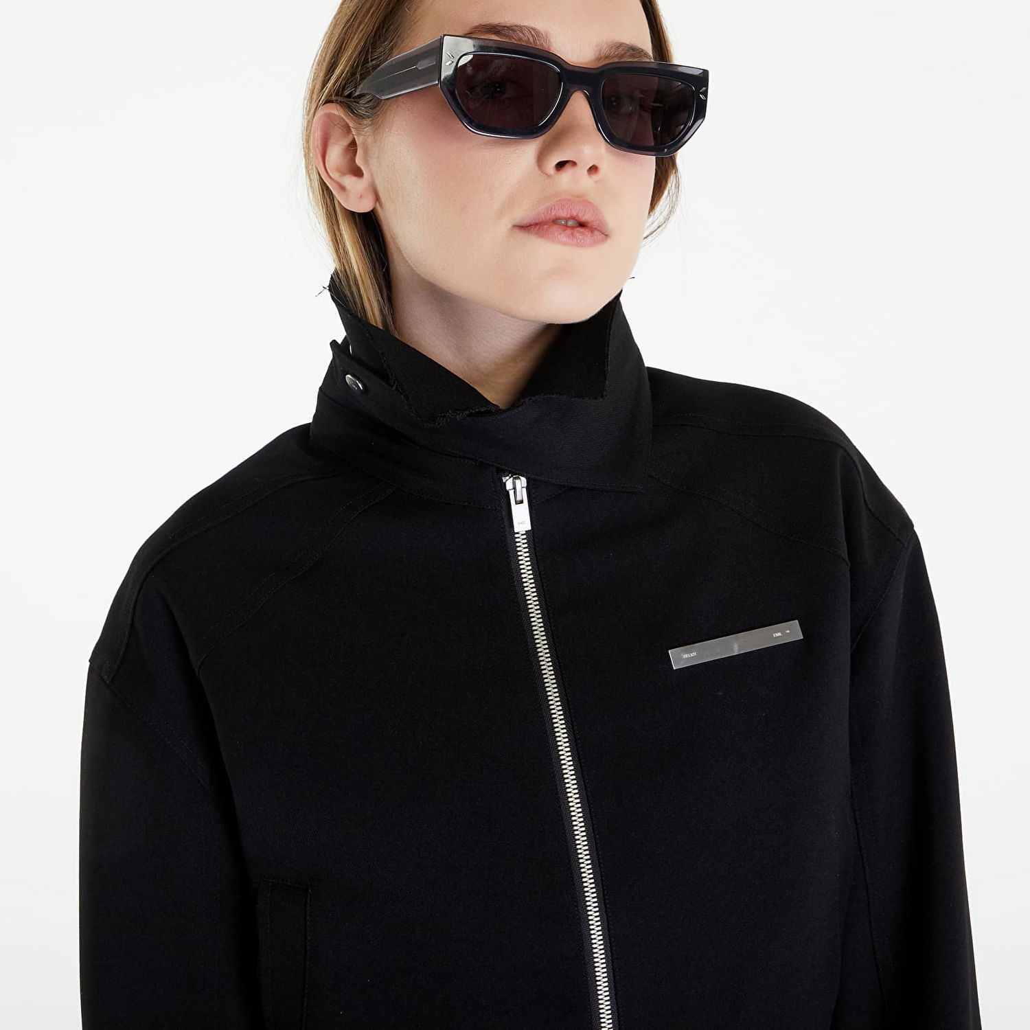 Vetrovka HELIOT EMIL Evenness Worker Cropped Jacket Črna | HE_W_02_069_P03_BLK01, 1
