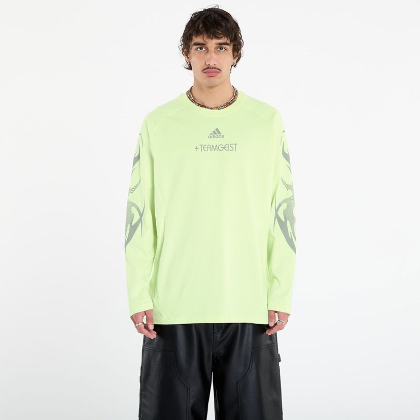 Majica adidas Originals Adilenium Season 4 Teamgeist Graphic Long Sleeve T-Shirt Zelena | KF8541