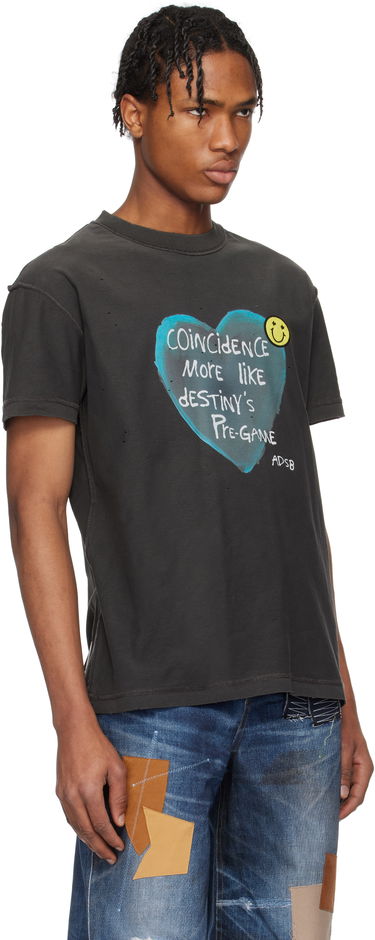 Majica Andersson Bell Andersson Bell Heart Message T-Shirt Črna | atb1251u, 1