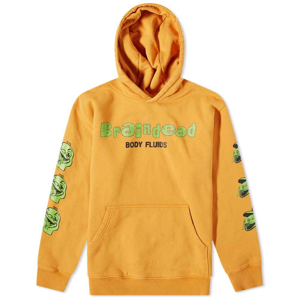 Pulover Brain Dead Toad Licker Hoody Rjava | BDS22T09002316BR02, 0
