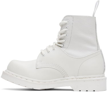 Superge in čevlji Maison Margiela MM6 Maison Margiela x Dr. Martens Edition 1460 Twist Boots Bela | SH3WU0013 P7006, 2