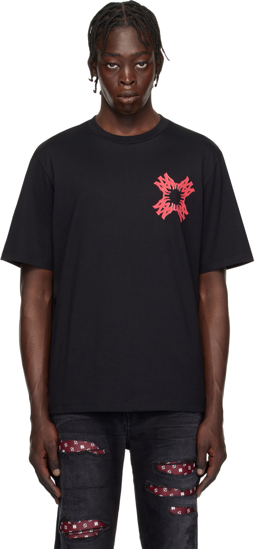 Majica AMIRI Quad Graphic T-Shirt Črna | AMJYTE1132