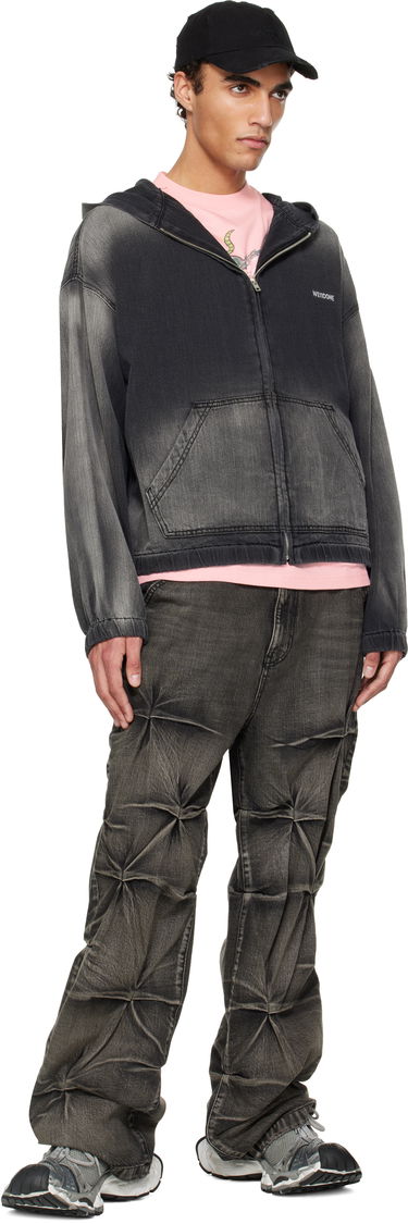 Kavbojke We11done We11done Wrinkled Jeans Črna | WD-DP1-25-365-M-BK, 3