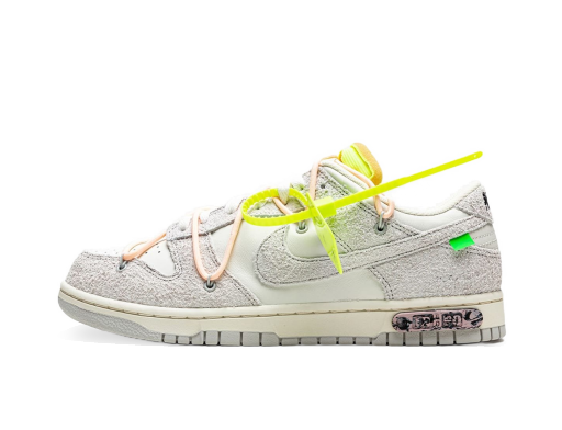 Superge in čevlji Nike Off-White x Dunk Low Lot 12 Siva | DJ0950-100