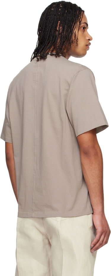 Majica Rick Owens Rick Owens Hollywood Brad T-Shirt Rjava | RU01E5232 JA, 2