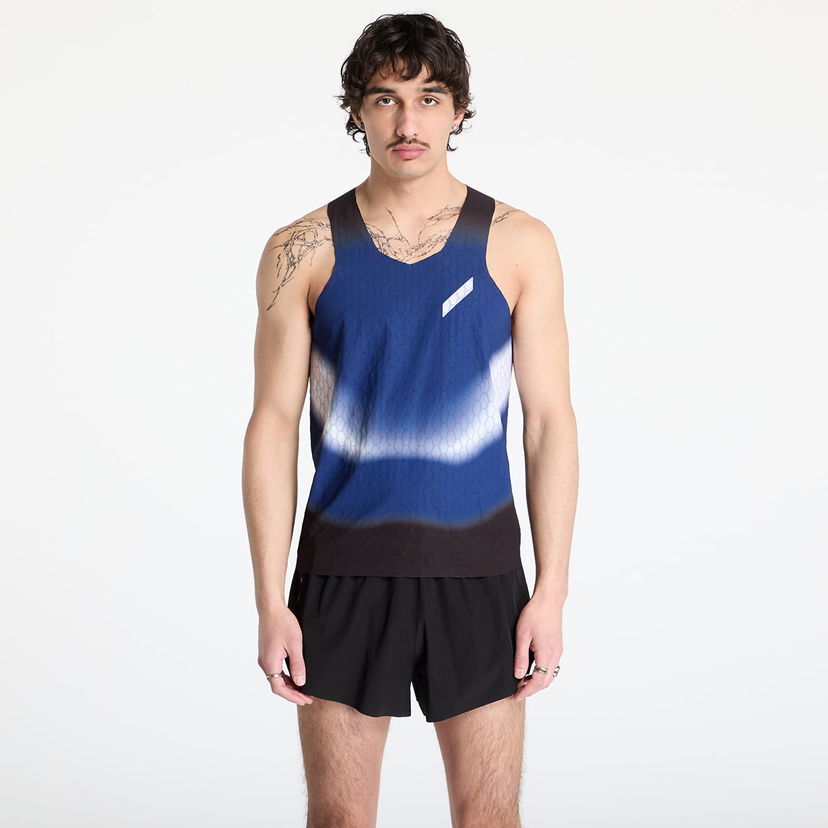 Majica brez rokavov Soar Running SOAR Running Graphene Top Modra | SS25-SV5M-NAV