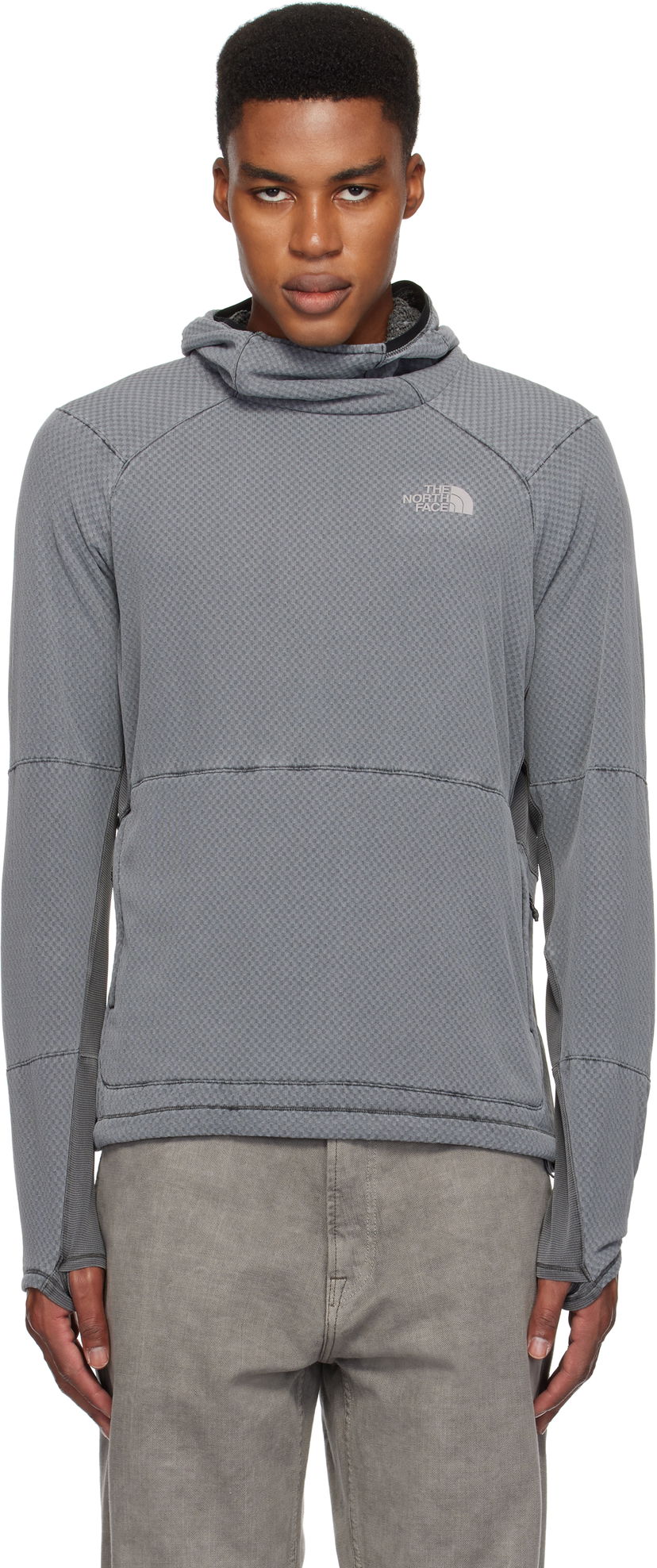 Pulover The North Face FUTUREFLEECE Hoodie Siva | NF0A88YA