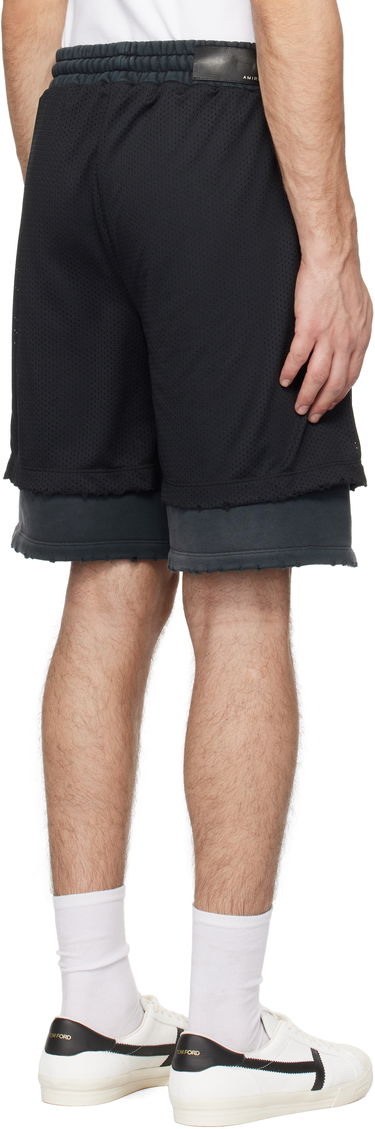 Kratke hlače AMIRI Amiri Mesh Basketball Shorts Črna | AMJYSH1036, 2