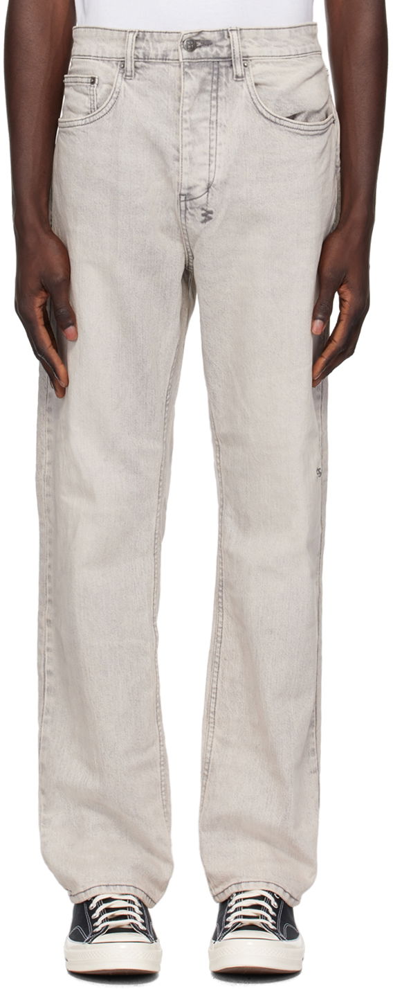 Kavbojke Ksubi Anti K Pluto Slim Jeans Siva | MPF24DJ017