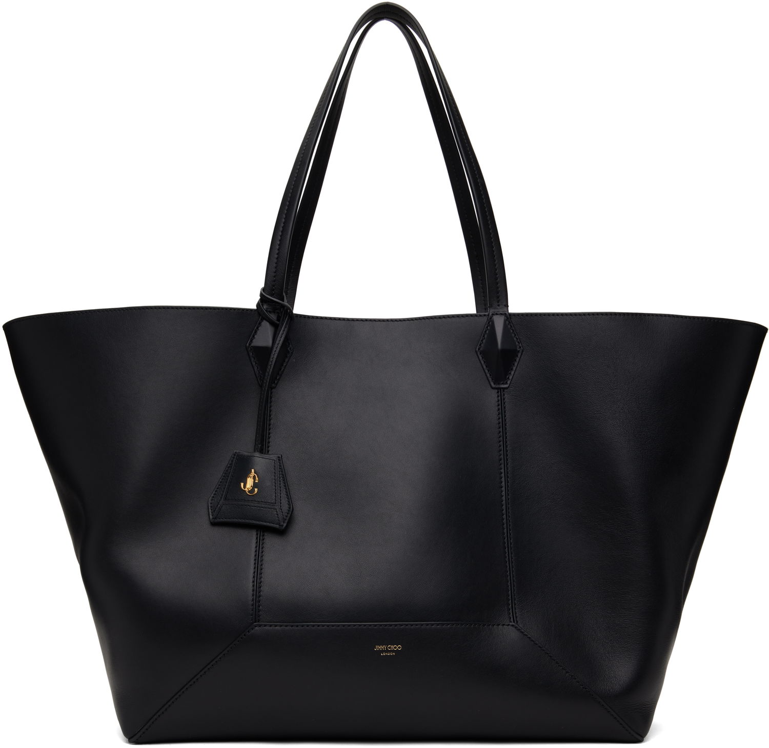 Tote bag Jimmy Choo Jimmy Choo Diamond L Tote Bag Črna | DIAMOND TOTE/L HUT, 0