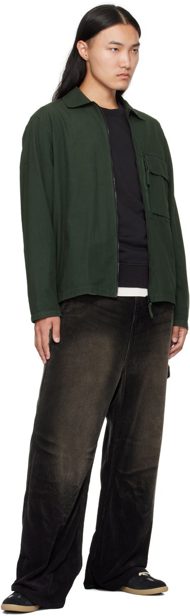 Jakna Stone Island Canvas Weave Cotton Jacket Zelena | K2S15 1200004 S0179, 4