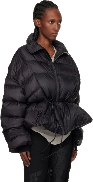 Puhovka Rick Owens Concordians Sail Down Puffer Jacket with Drawstring Waist Črna | RP02E4769 NPD1, 1