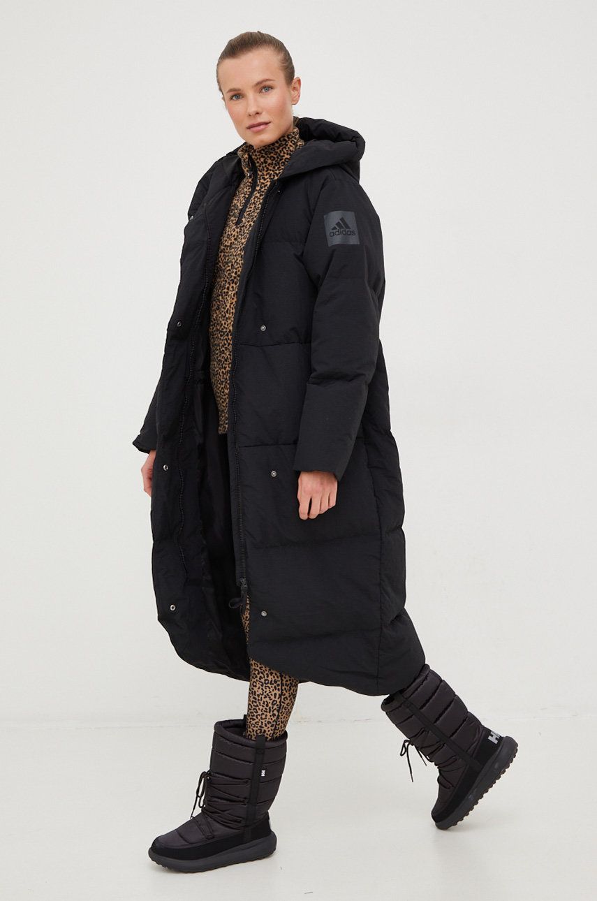 Puhovka adidas Performance Puffer Jacket Črna | HN9937, 0