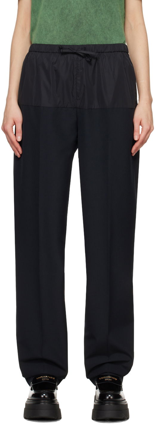 Hlače Alexander Wang Articulated Trousers Črna | 1WC1244680