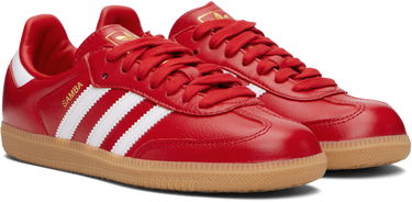 Superge in čevlji adidas Originals Samba OG Rdeča | JR0881, 3