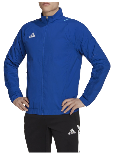 Pulover adidas Performance Tiro 23 Competition Presentation Jacket Modra | hu1336