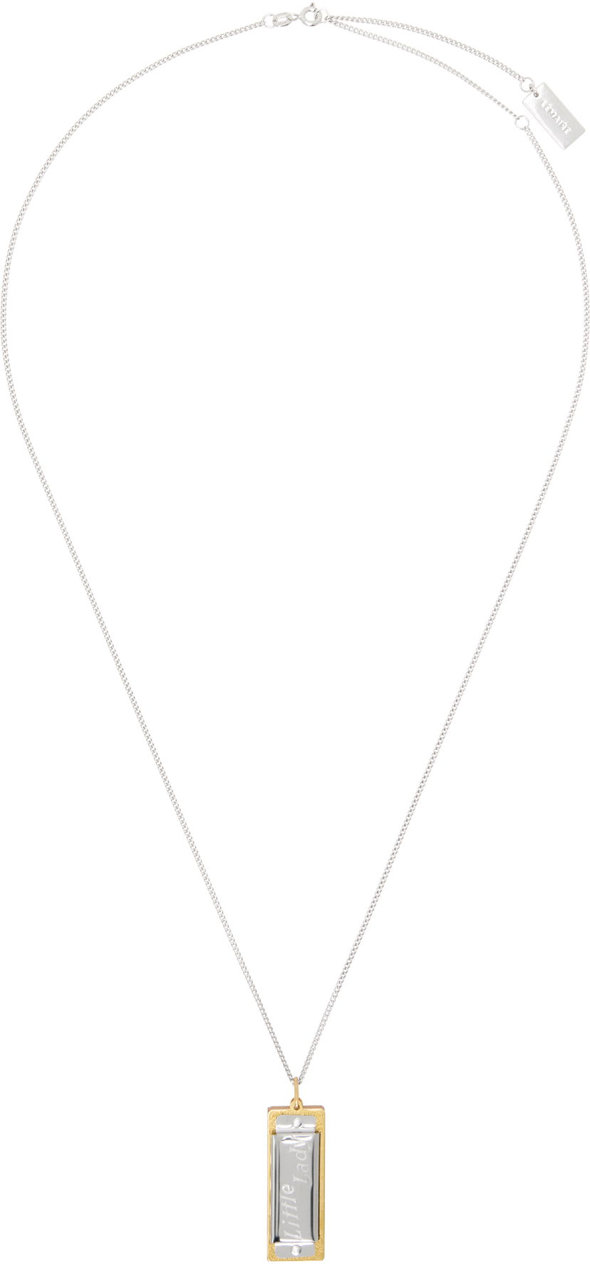 Ogrlica LEMAIRE LEMAIRE HOHNER Edition Harmonica Pendant Necklace Kovinski | JW0034 LO0042