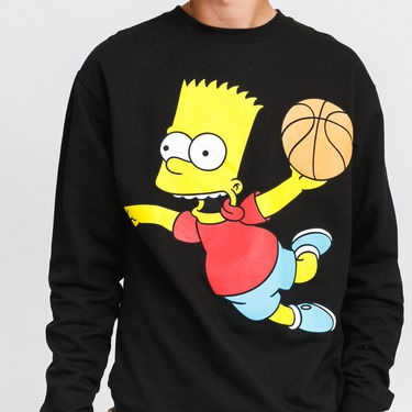 Pulover MARKET The Simpsons Air Bart Crewneck Črna | CTM1960082 / 0001, 1