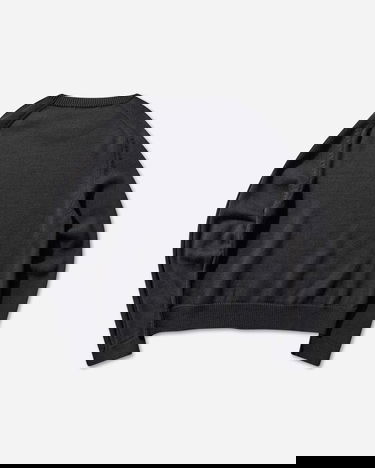 Pleteni pulover OUR LEGACY True Roundneck Sweater Črna | M4253TO 001, 2