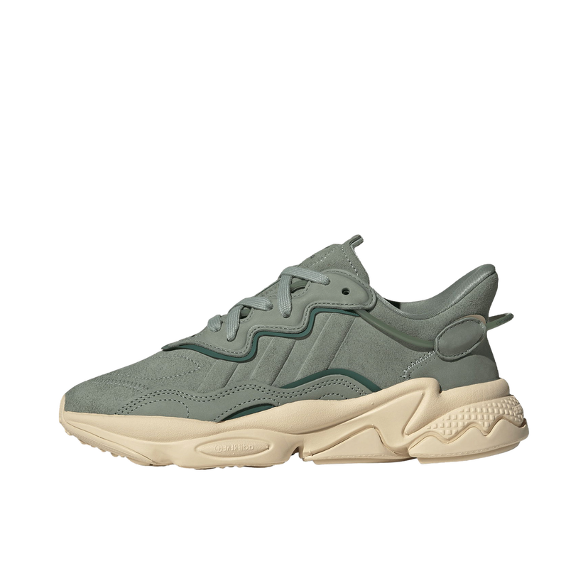 Superge in čevlji adidas Originals adidas Ozweego Silver Green Sand Strata (Women's) Siva | IE9508