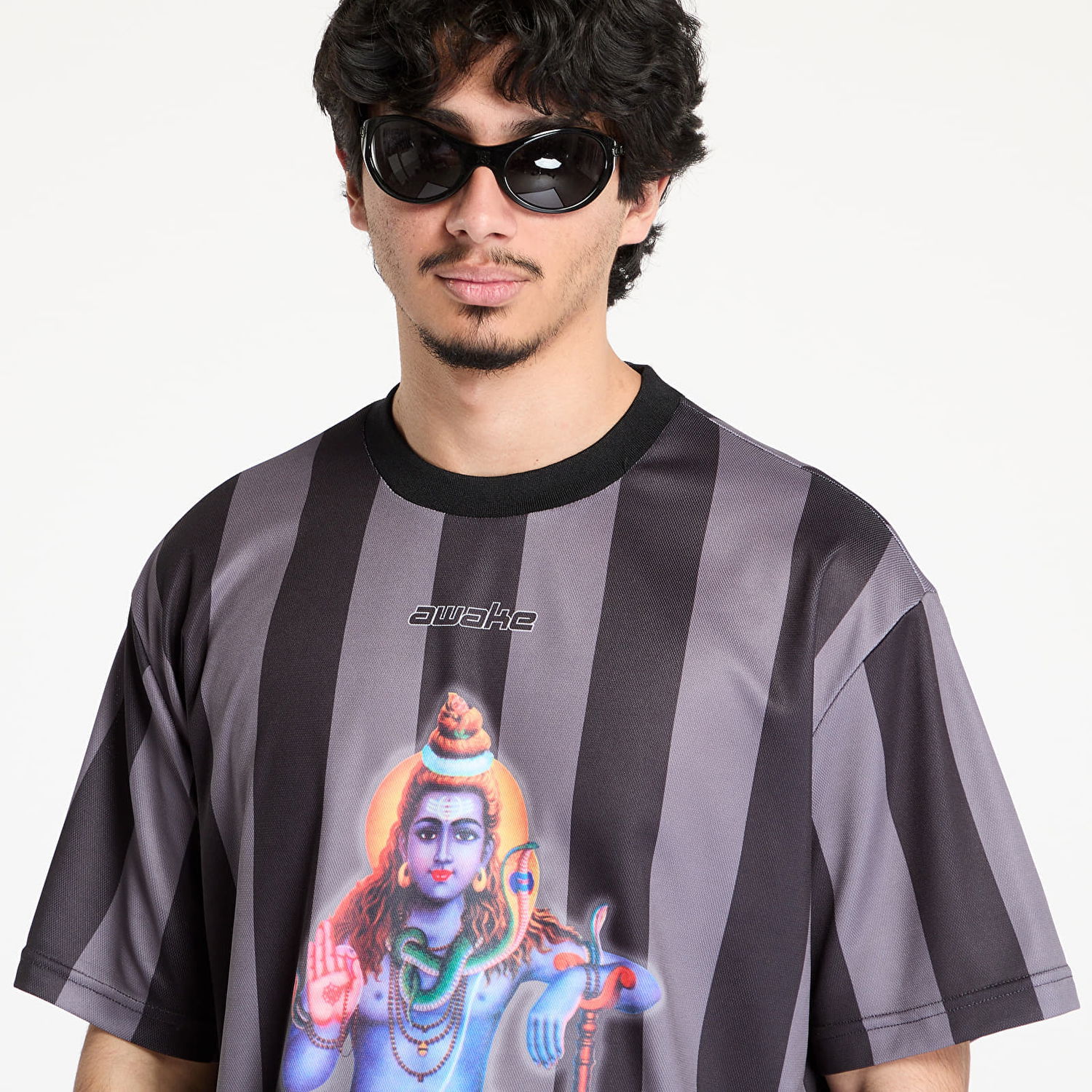 Majica Awake NY Awake NY Soccer Jersey SS Top Siva | AWK-SP25-TP006-BLK, 1