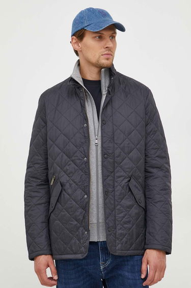 Puhovka Barbour Quilted Jacket Črna | MQU0007, 1