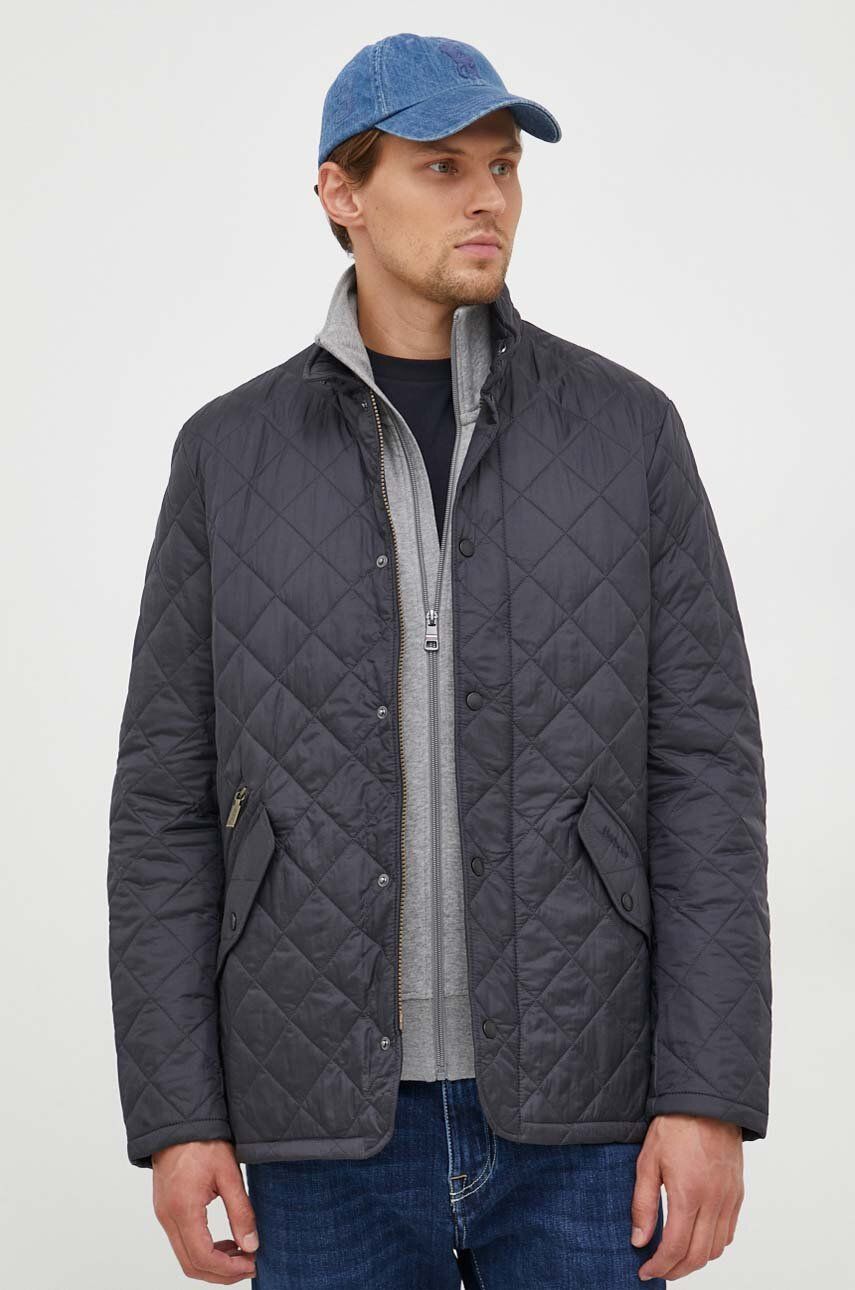Puhovka Barbour Quilted Jacket Črna | MQU0007, 1