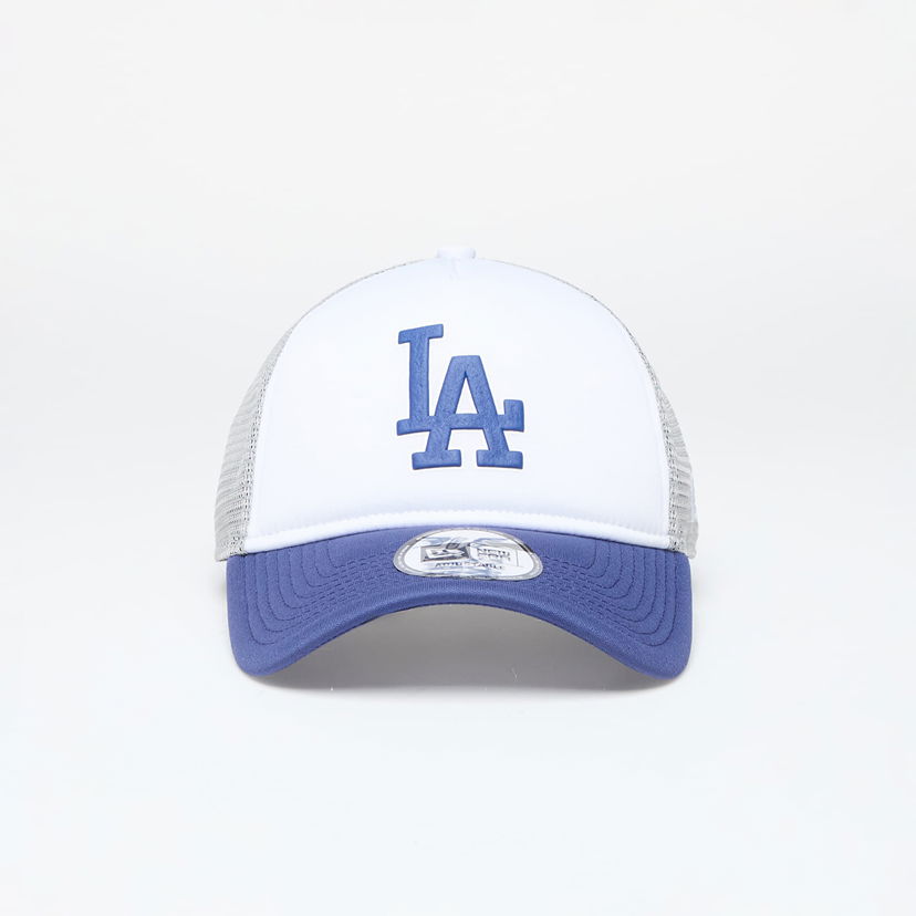Kapa New Era Cap Los Angeles Dodgers 9FORTY Trucker Cap Dark Royal/ Gray Bela | 60503524