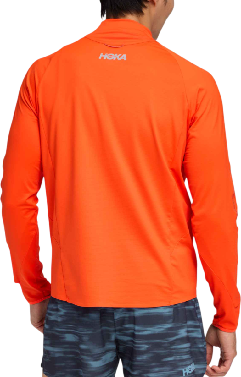 Pulover Hoka One One Hoka GlideTech Quarter Zip Top Oranžna | 1164156-lva, 1