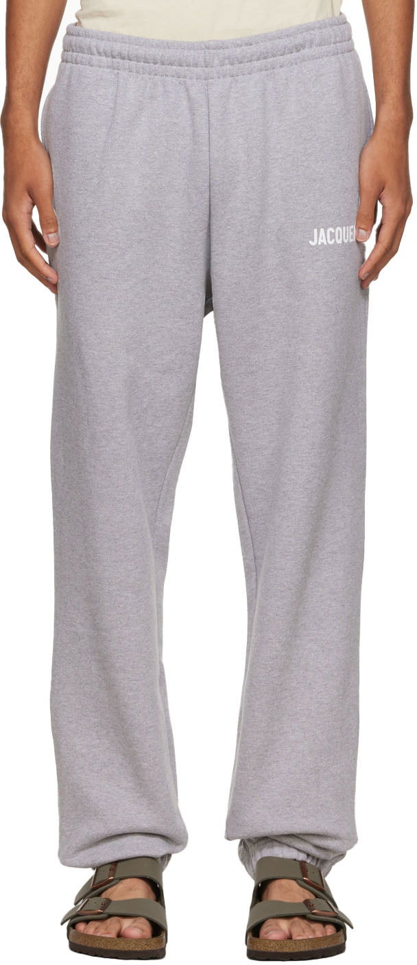 Trenirka Jacquemus 'Le Jogging' Lounge Pants Siva | 22H226JS081-2210, 0