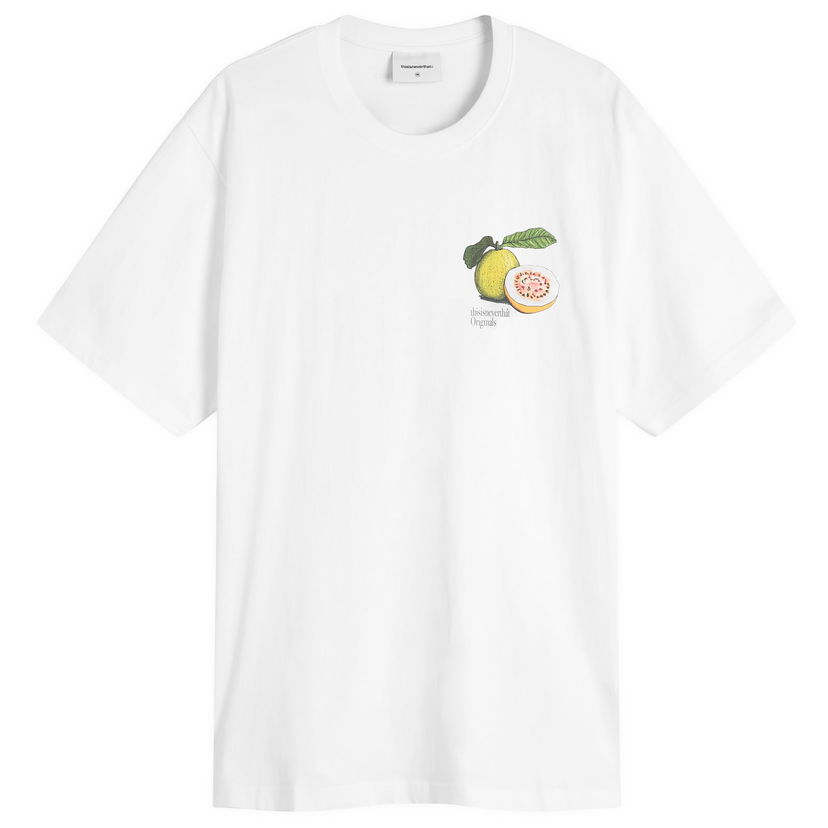 Majica thisisneverthat thisisneverthat Guava Graphic T-Shirt, Size Large Bela | TN253TTSST09-WHT