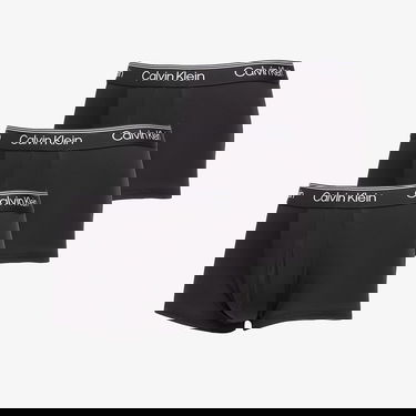 Boksarice CALVIN KLEIN Low Rise Trunk 3-Pack Black Črna | LV00NB4409 UB1, 0
