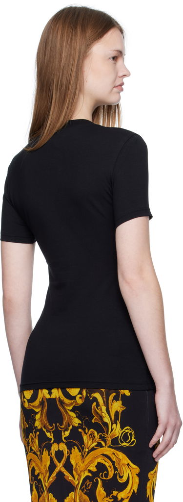 Majica Versace Versace Jeans Couture Printed T-Shirt Črna | E79HAHE01_ECJ02E, 2