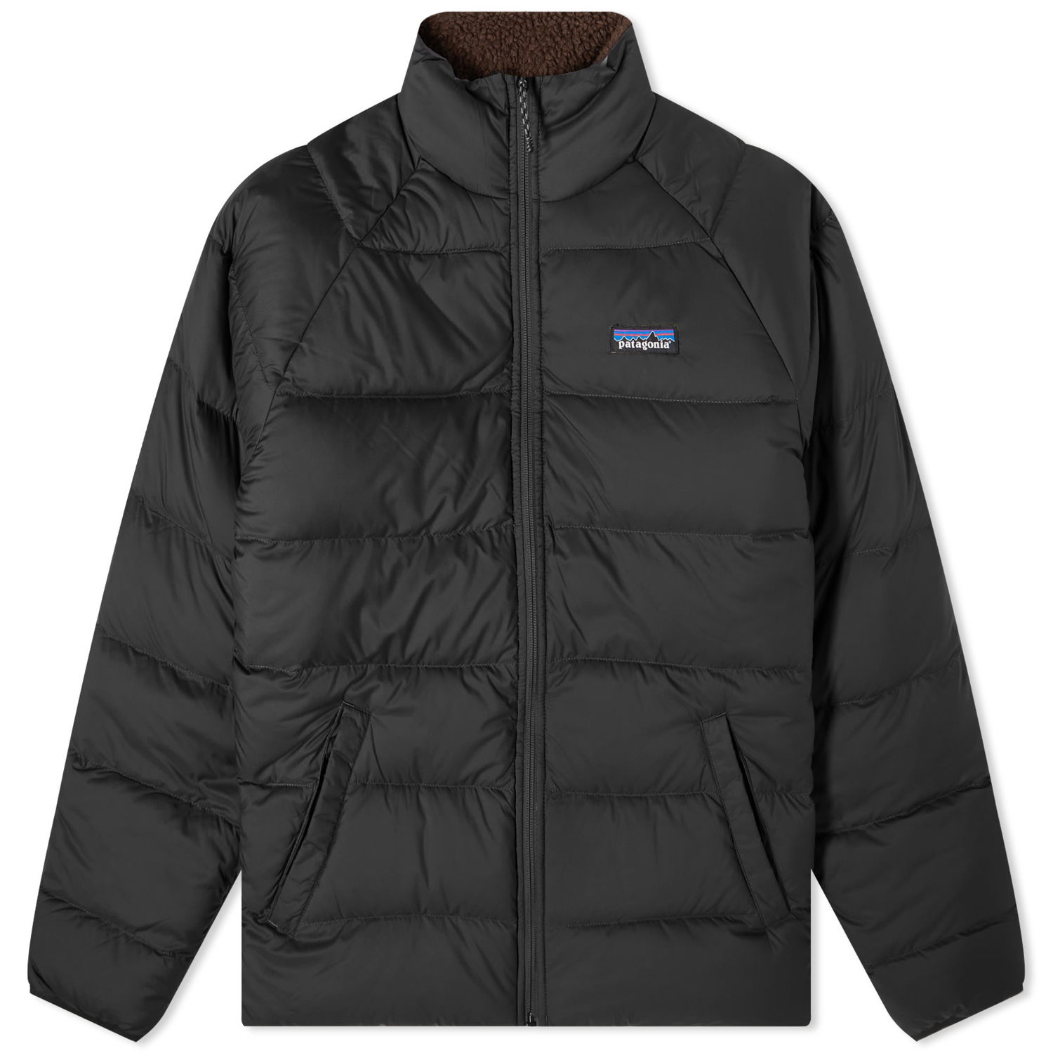 Jakna Patagonia Reversible Silent Down Jacket Črna | 20670-INBK, 0