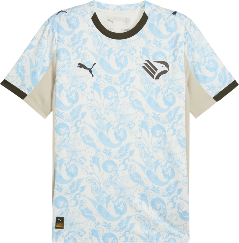 Dres Puma Palermo 3rd Replica Jersey 2025/26 Bela | 782855-03