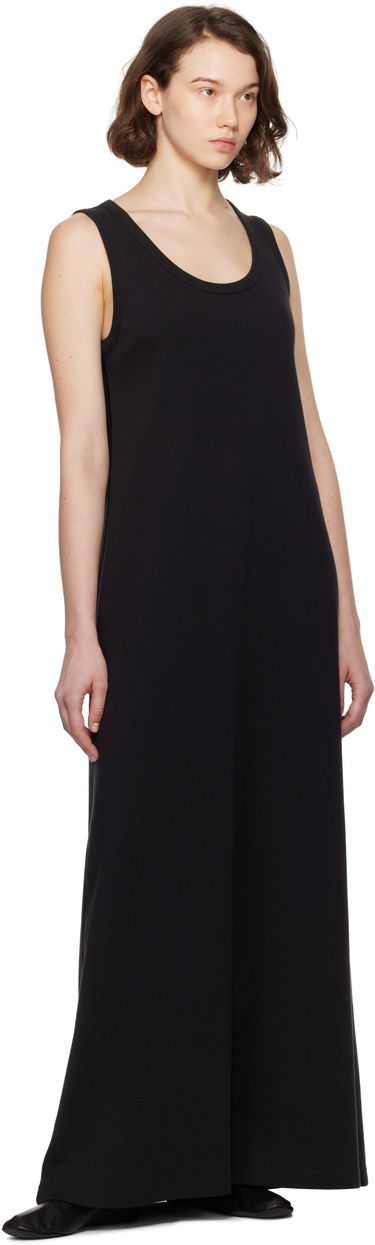 Obleke The Row The Row Tetzi Maxi Dress Črna | 9058-K660, 3