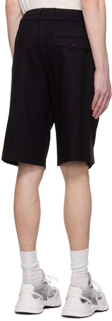 Kratke hlače Feng Chen Wang Feng Chen Wang Pleated Shorts Črna | FMS15ST01, 2