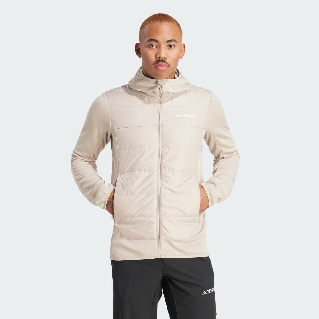 Jakna adidas Performance Terrex Multi Hybrid Insulated Hooded Jacket Bež | IM8106, 0