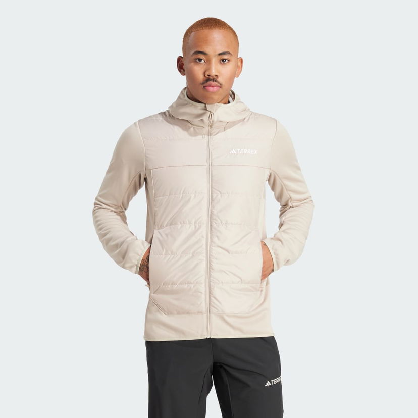 Jakna adidas Performance Terrex Multi Hybrid Insulated Hooded Jacket Bež | IM8106
