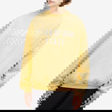 Pulover Fear of God Heavy Fleece Crew Sweat Rumena | 192BT246233F, 2