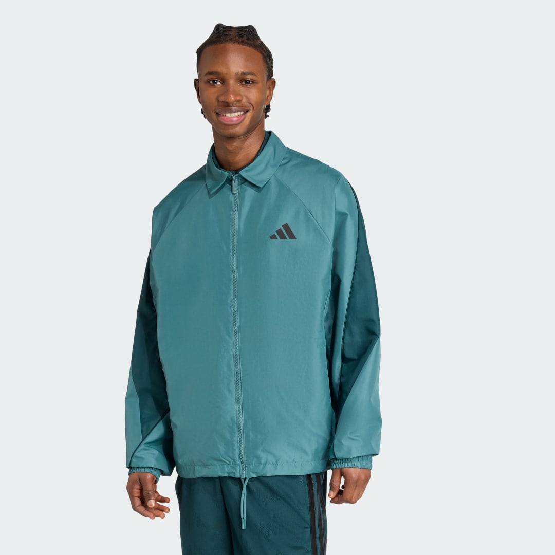 Vetrovka adidas Performance Stadium Track Jacket Zelena | JX5608, 0