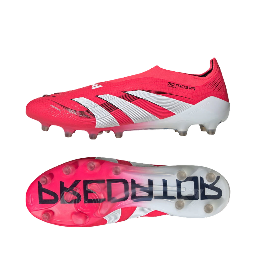Superge in čevlji adidas Performance Predator Elite Laceless Artificial Grass Roza | ID3817