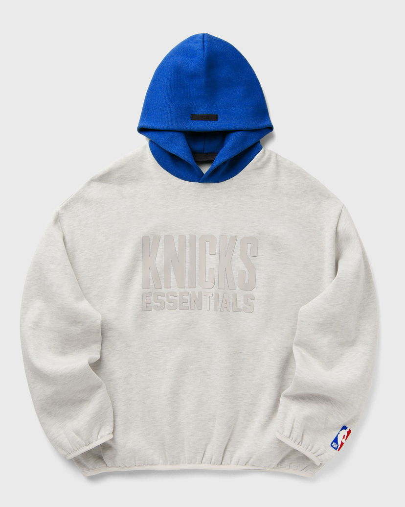 Pulover Fear of God Fear of God Essentials New York Knicks Pull Over Hoodie XL Siva | 192AL246301F